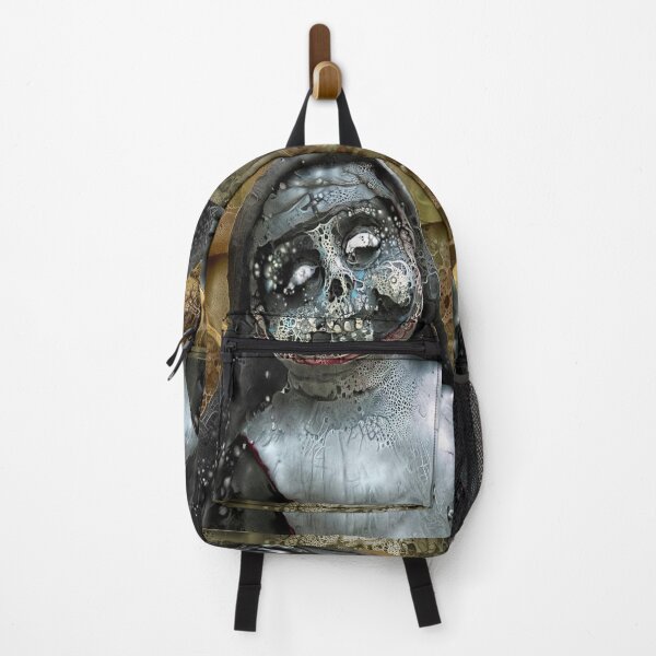 Item preview, Creepy Horror Nun | Surreal Death Skull Nun Surrealist Art TM11 designed and sold by triciakitty.