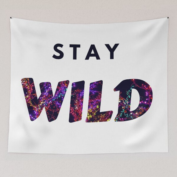 Item preview, Stay Wild Ben Azelart designed and sold by Coryanderson.