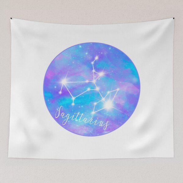 Item preview, Sagittarius Zodiac sign constellation stars designed and sold by orangerinka.