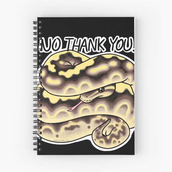 Item preview, "No Thank You" Ball Python designed and sold by Jes Lahde.