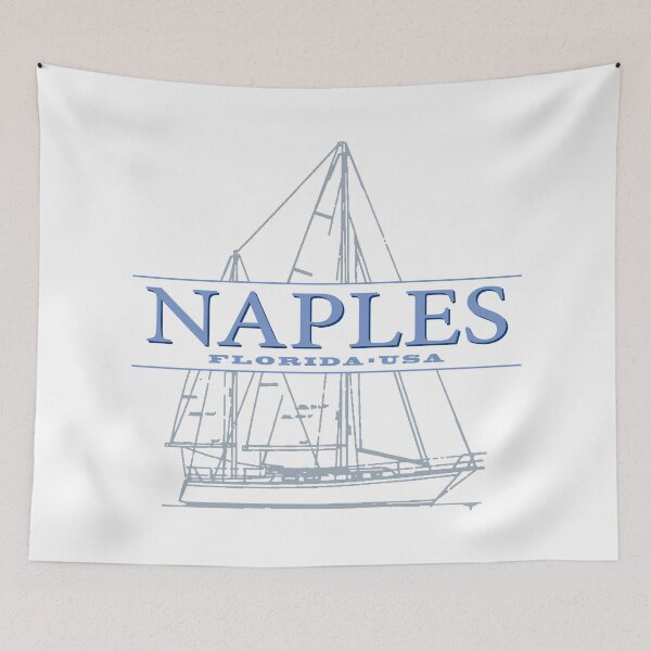 Item preview, Naples Florida souvenir sailing designed and sold by Futurebeachbum.