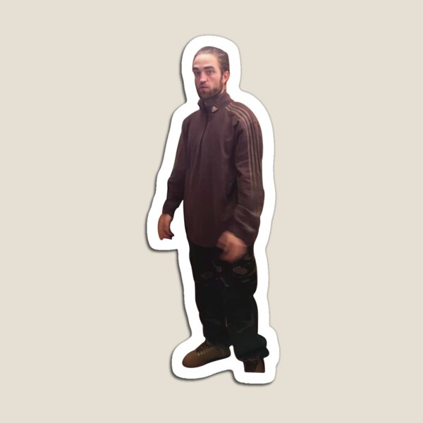 Rob meme with high resolution , standing in kitchen funny meme gift Magnet
