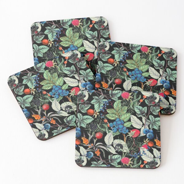 Item preview, Forest Berry Plants Hand Drawn designed and sold by RoyalPeople.