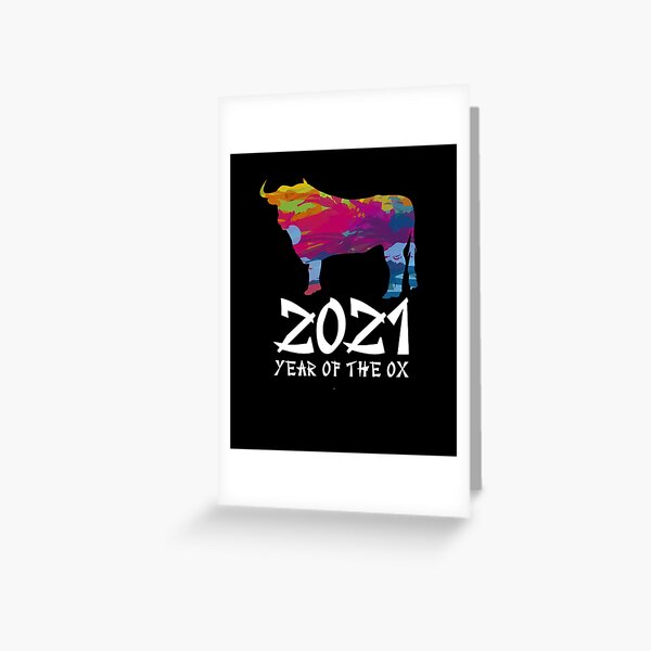 Item preview, 2021 Year Of The Ox Art Chinese New Year Chinese Zodiac Gear designed and sold by DynamicDesign.