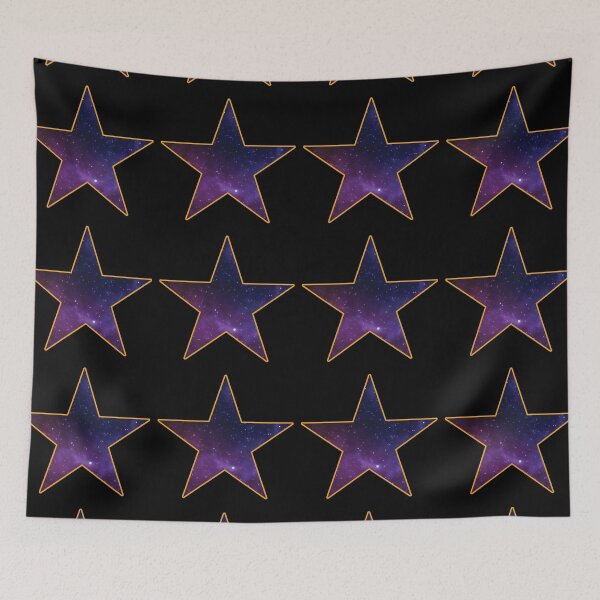 Item preview, Big Space Star with an Orange Border designed and sold by BelindaFuller.