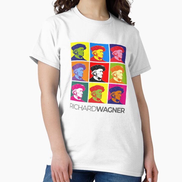 Richard Wagner pop-art portrait poster Classic T-Shirt