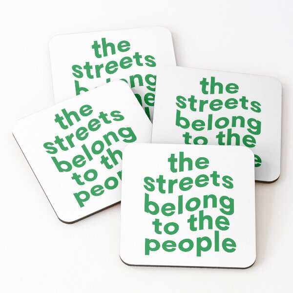 Item preview, The Streets Belong to the People designed and sold by campus-scape.