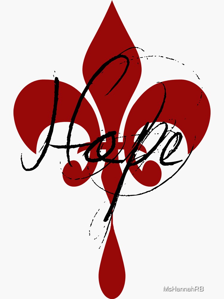 "Hope" Sticker for Sale by MsHannahRB Redbubble
