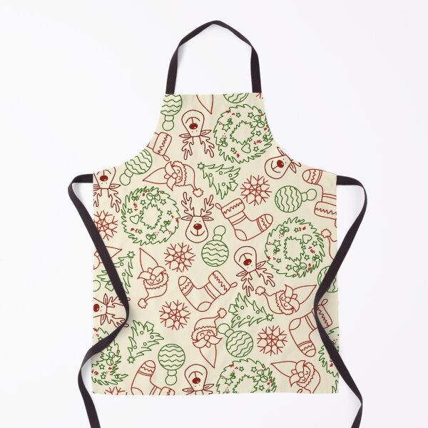 Item preview, Christmas icons seamless pattern designed and sold by Arch4Design.