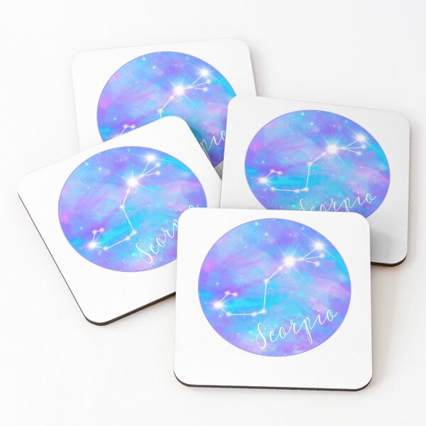 Item preview, Scorpio Zodiac sign constellation stars designed and sold by orangerinka.