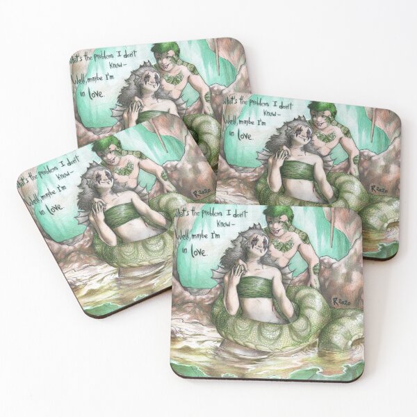 Item preview, Maybe I'm in Love - Mermaid and naga designed and sold by Furiarossa.