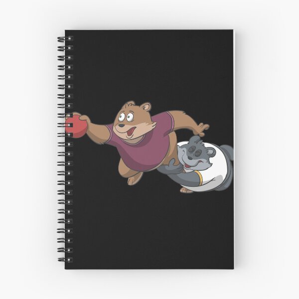 Item preview, Cute bears playing handball designed and sold by Monkey Ful.