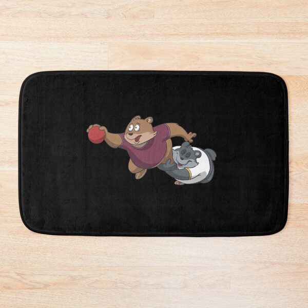Item preview, Cute bears playing handball designed and sold by Monkey Ful.