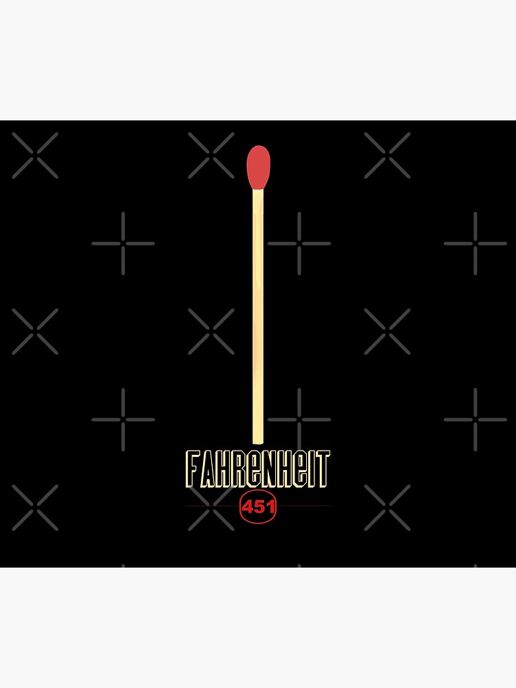 "Fahrenheit 451 Match" Poster for Sale by GOLDENSUPREME Redbubble