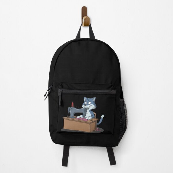Item preview, Dog sews with sewing machine designed and sold by Monkey Ful.