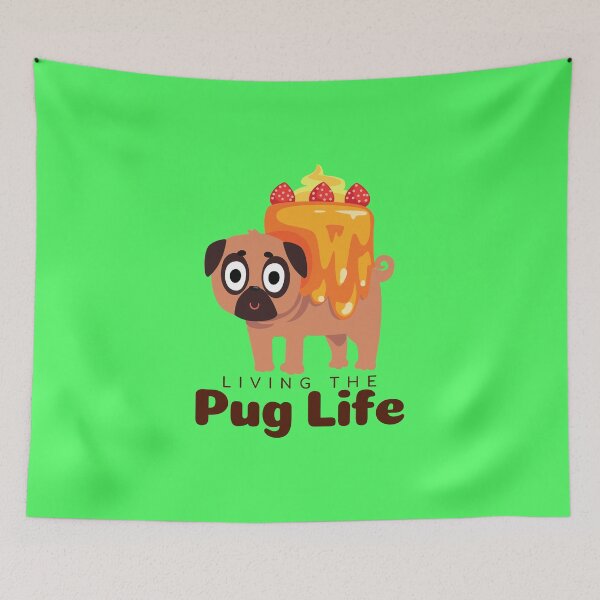 Item preview, Living The Pug Life Gift designed and sold by Checivinicius.