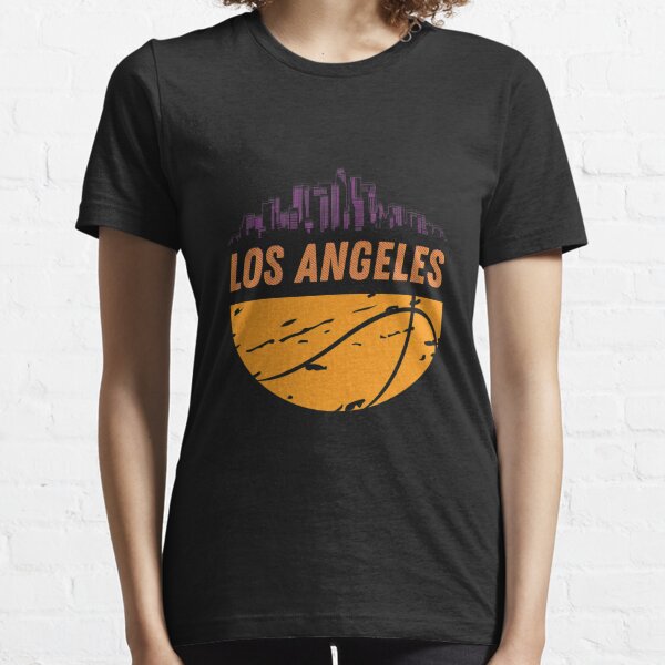 Los Angeles Lakers Multicolor Horizontal Striped Lebron James 23 T-Shirt  Logo