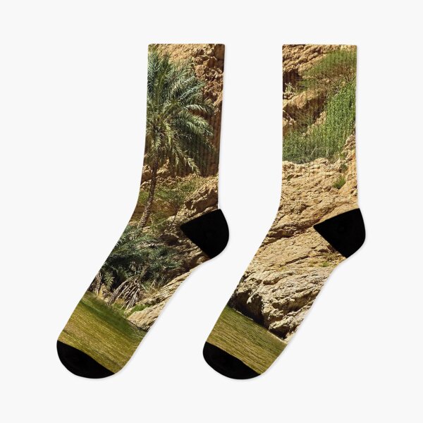 Item preview, Desert Oasis Palm Trees Landscape, Oman designed and sold by worldways.