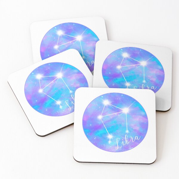 Item preview, Libra Zodiac sign constellation stars designed and sold by orangerinka.