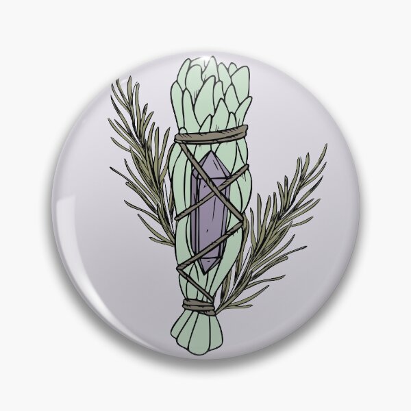 Item preview, White Sage Smudge Stick with Crystal and Herbs designed and sold by SageandOak.