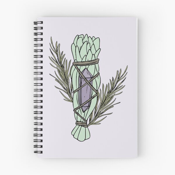 Item preview, White Sage Smudge Stick with Crystal and Herbs designed and sold by SageandOak.