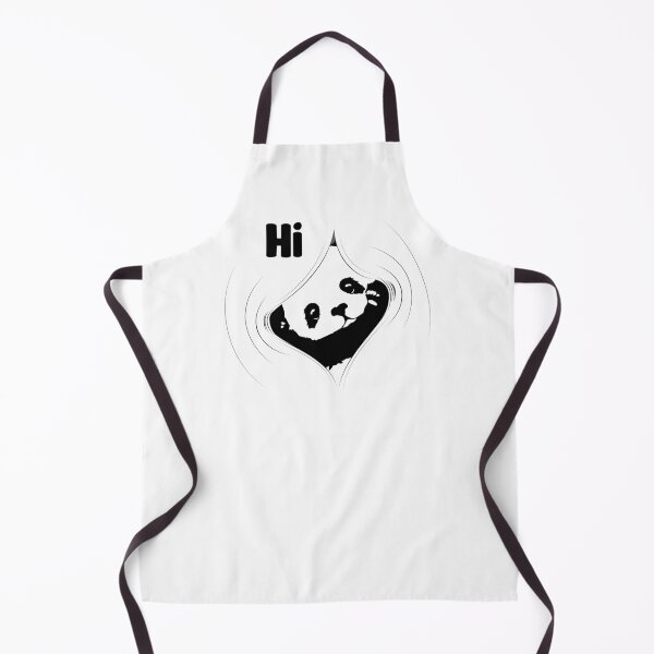 Item preview, Small Shy Panda Says Hi A Cute Panda Hides Itself designed and sold by Paulina Vanlife.