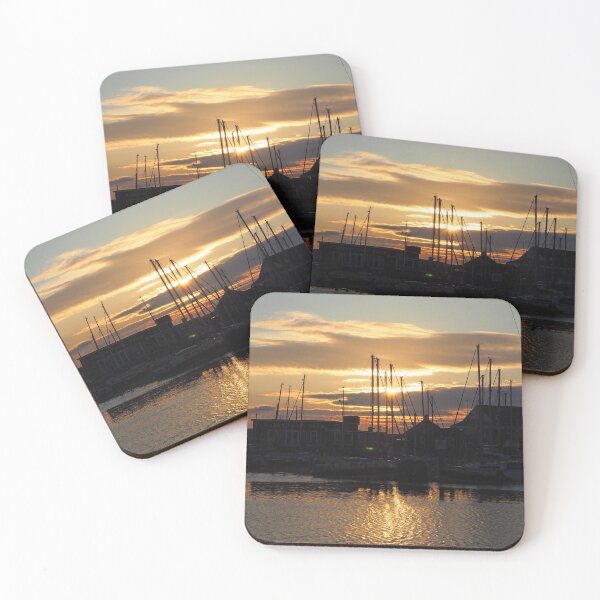 Item preview, Sunset over Littlehampton Harbour designed and sold by Josie Gilbert.