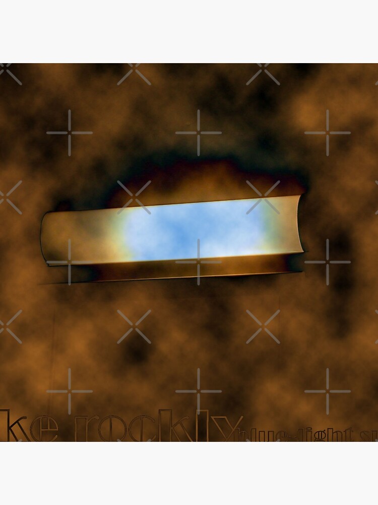 Thumbnail 3 of 3, Pin, Luke Rockly Blue Light Special designed and sold by WordsByJake.