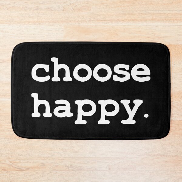 Item preview, Choose happy, Motivational happy simple quote designed and sold by foramelie.