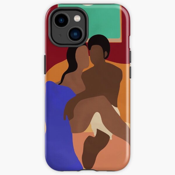 Moon Lovers #art print#illustration iPhone Tough Case