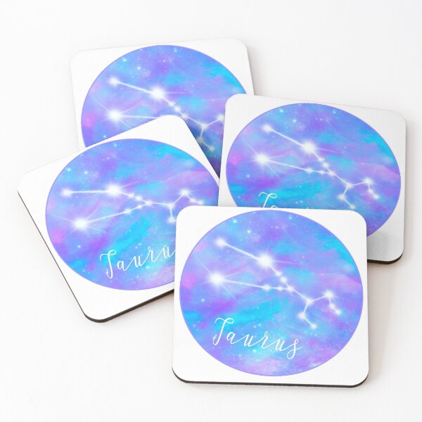 Item preview, Taurus Zodiac sign constellation stars designed and sold by orangerinka.