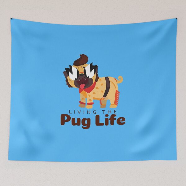 Item preview, Living The Pug Life Gift designed and sold by Checivinicius.