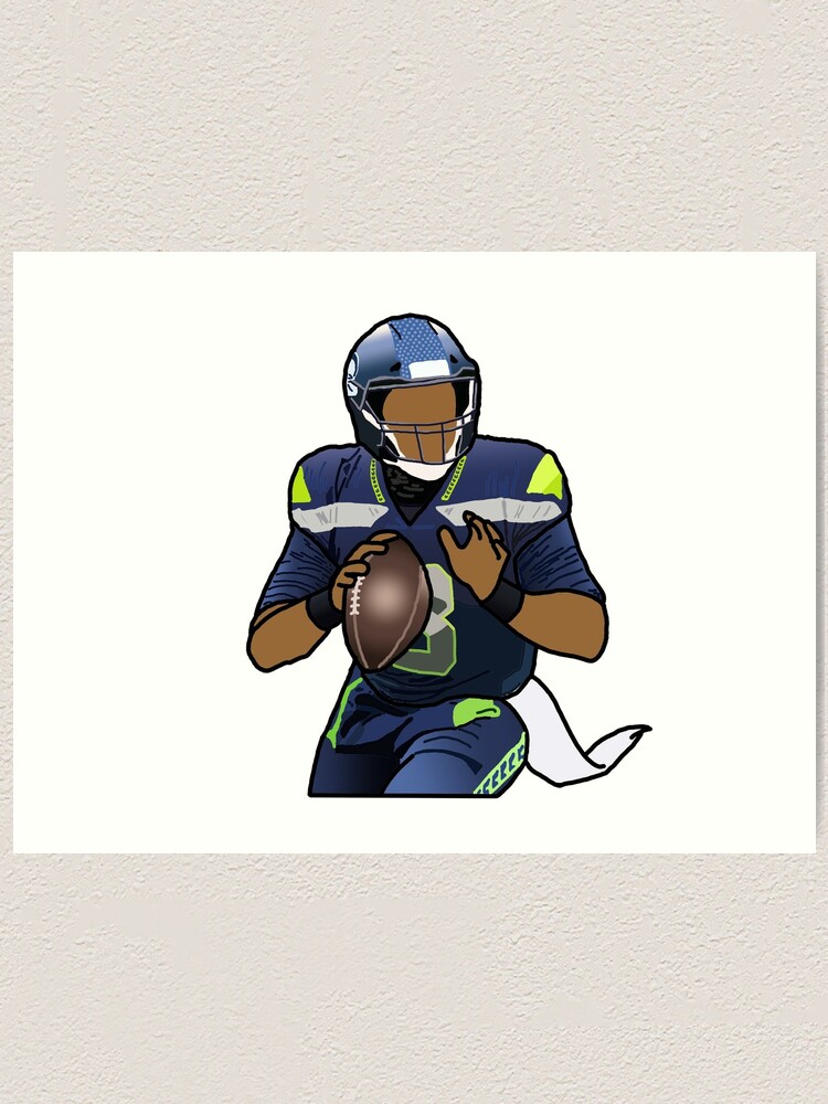 Russell Wilson Sticker for Sale by condog313