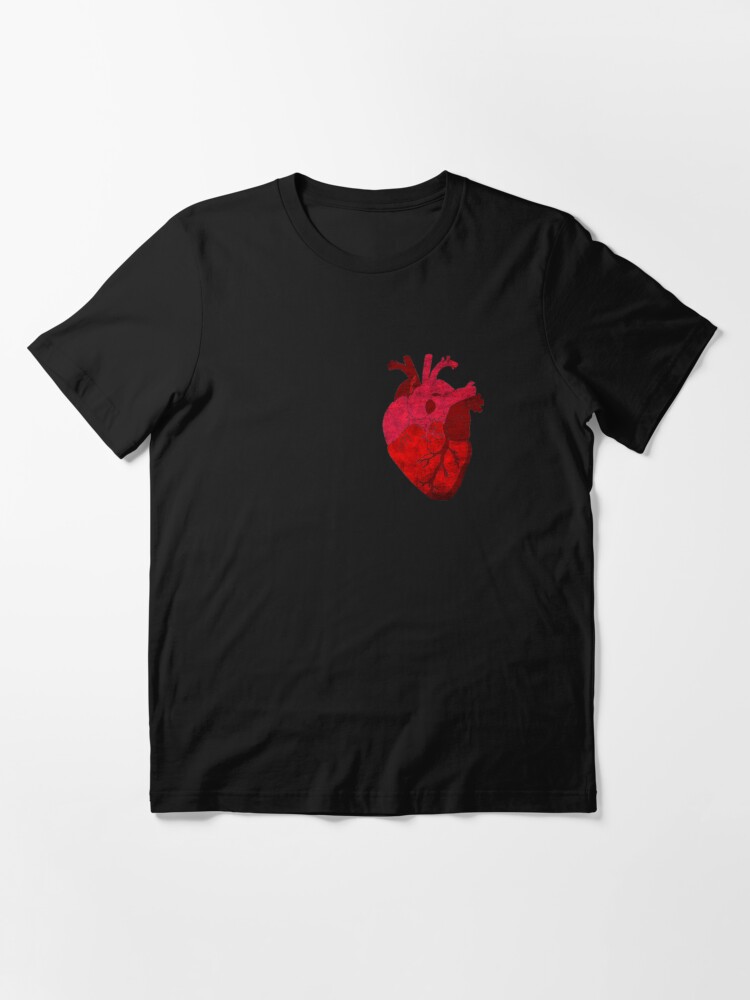 "Human heart." T-shirt for Sale by Adelidaw | Redbubble | heart t
