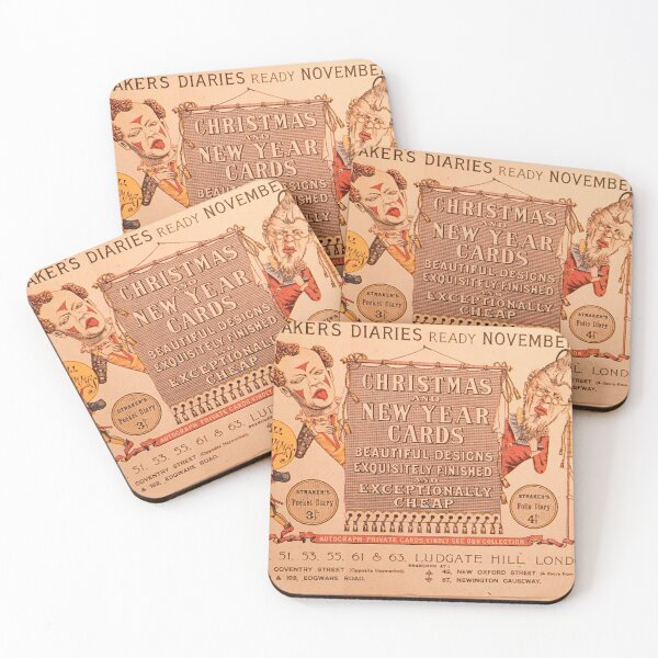 Item preview, Antique Christmas Card Strakers Diaries designed and sold by RachelAlbang.