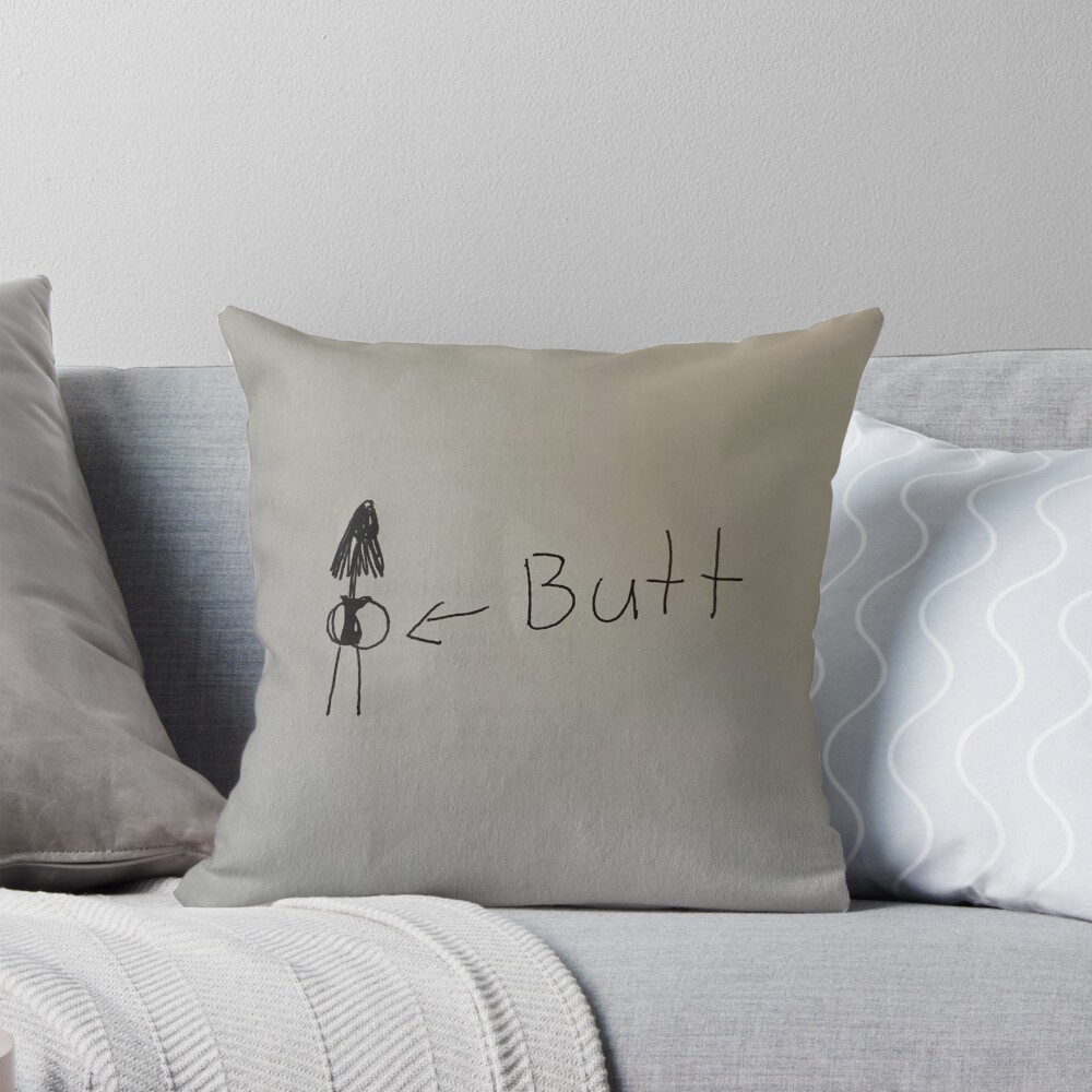 Item preview, Throw Pillow designed and sold by WordsByJake.