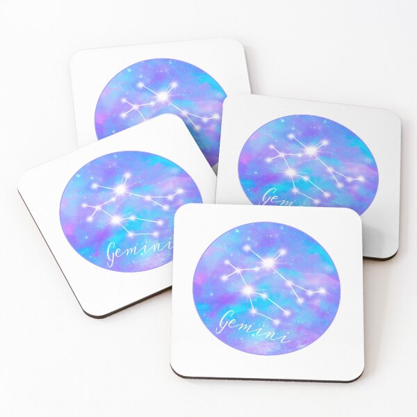 Item preview, Gemini Zodiac sign constellation stars designed and sold by orangerinka.