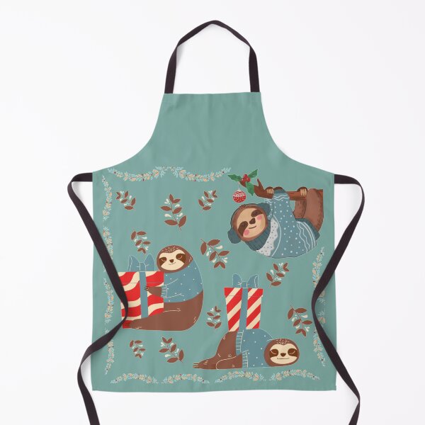 Item preview, Christmas Sloths with gifts designed and sold by MarineTreasury.