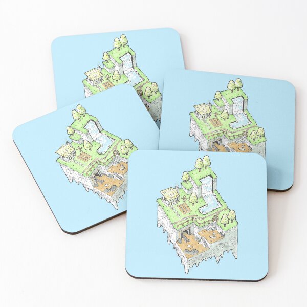 Item preview, Video Game Art - Fantasy Environment - Farm and Mine designed and sold by DoodandFriends.