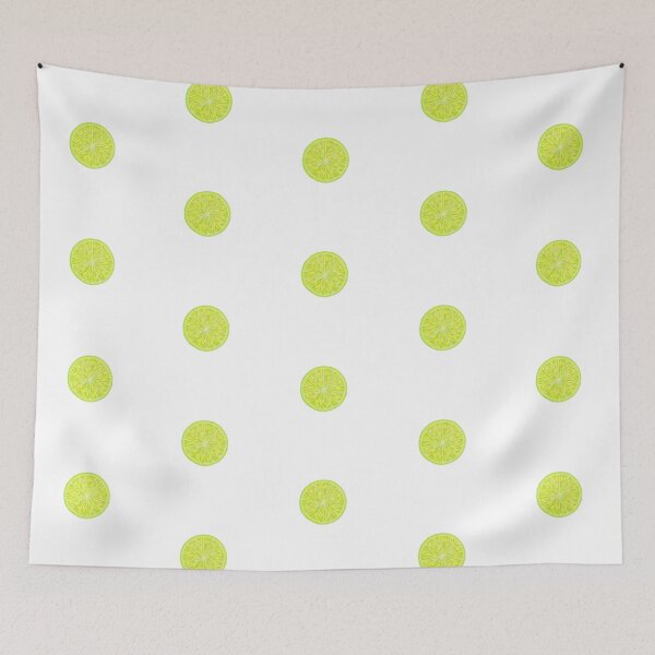 Item preview, Juicy Lime Small Pattern designed and sold by MikkiDashDesign.