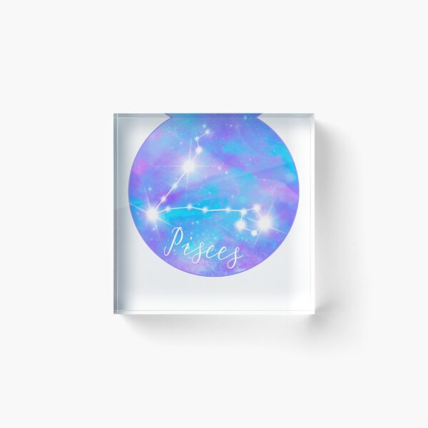 Item preview, Pisces Zodiac sign constellation stars designed and sold by orangerinka.