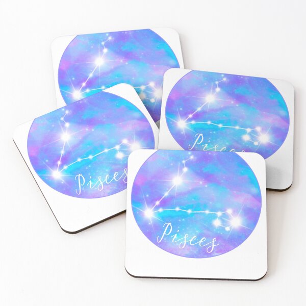 Item preview, Pisces Zodiac sign constellation stars designed and sold by orangerinka.