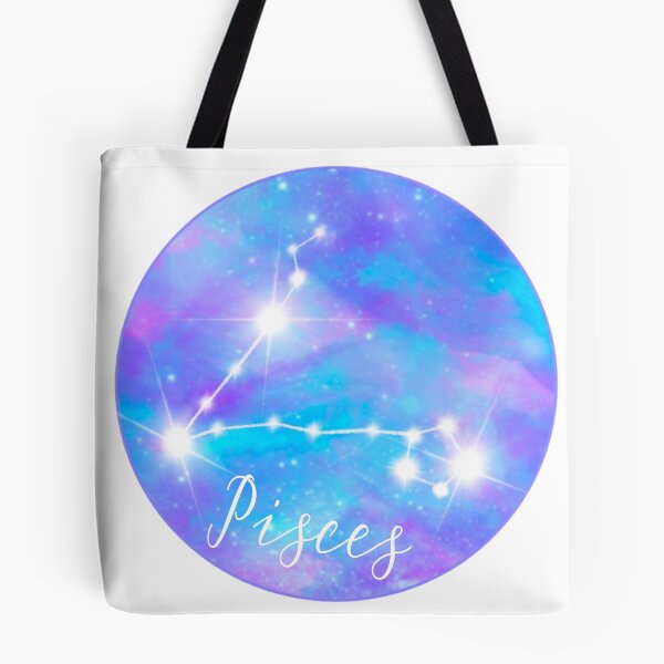 Item preview, Pisces Zodiac sign constellation stars designed and sold by orangerinka.