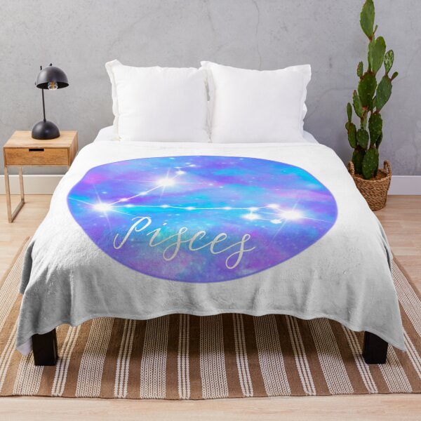Item preview, Pisces Zodiac sign constellation stars designed and sold by orangerinka.
