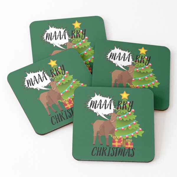 Item preview, MAAA-rry Christmas Goat designed and sold by MNKee.
