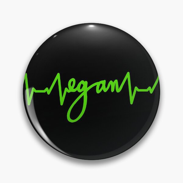 Item preview, Vegan Heartbeat - Fluorescent Green Pulse designed and sold by SeaAndLight.