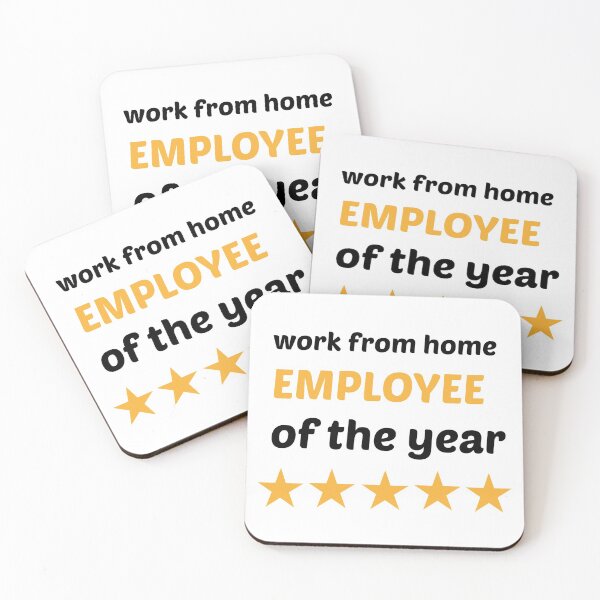 Item preview, work from home employee of the year  designed and sold by TakeiteasySH ⭐⭐⭐⭐⭐.