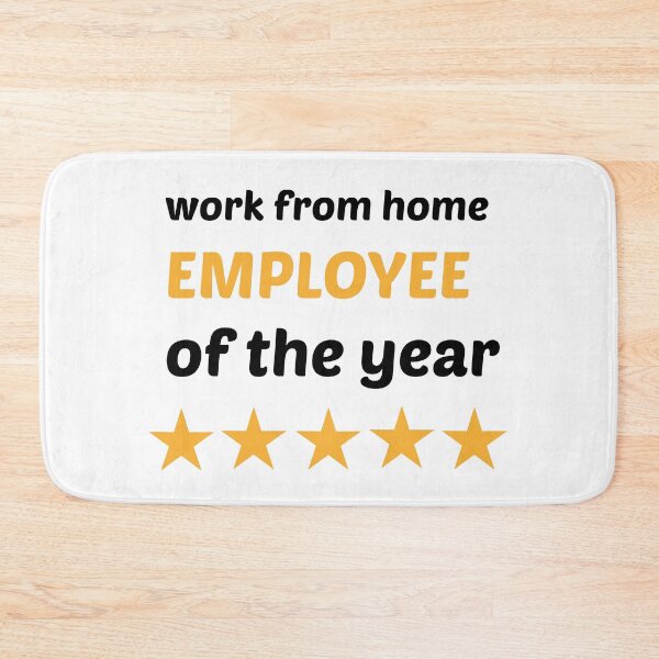 Item preview, work from home employee of the year  designed and sold by TakeiteasySH ⭐⭐⭐⭐⭐.