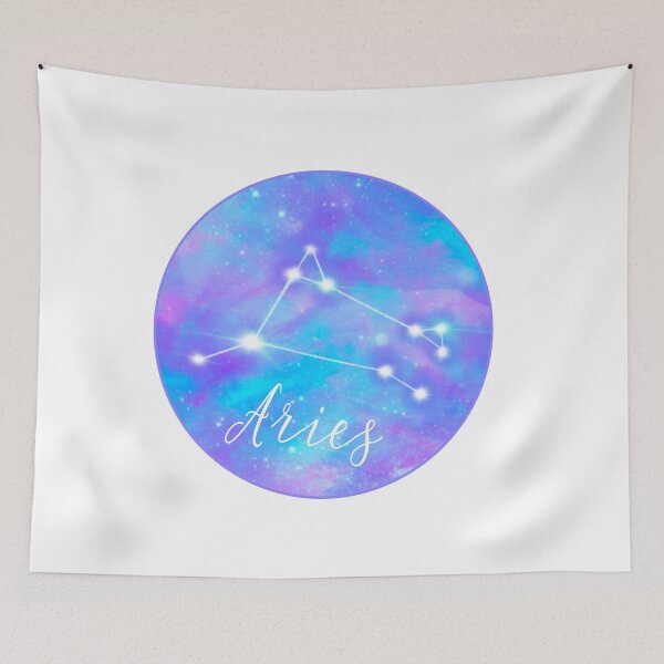 Item preview, Aries Zodiac sign constellation stars designed and sold by orangerinka.
