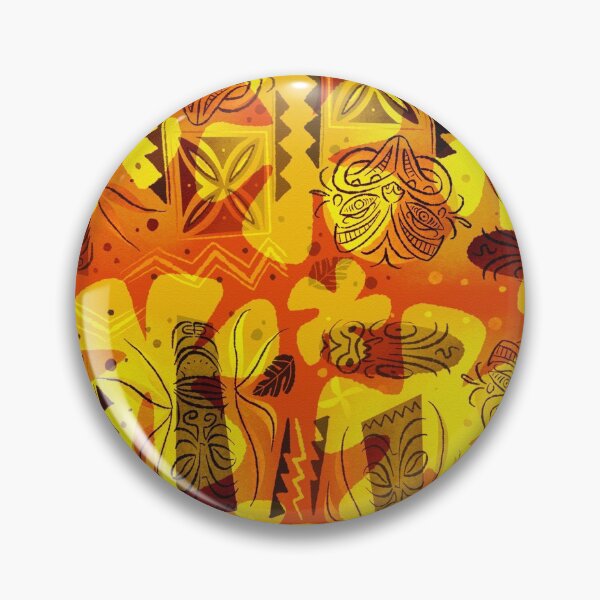 Item preview, Tiki Orange designed and sold by Anthony  Carpenter.